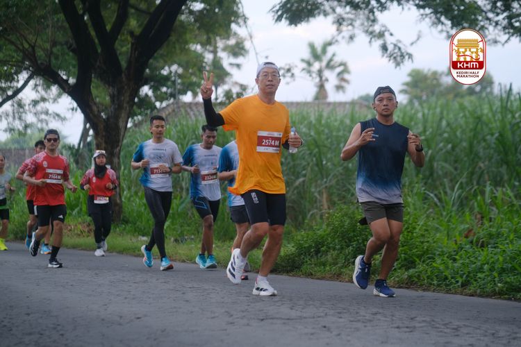 Race photo from Kediri Half Marathon 2025