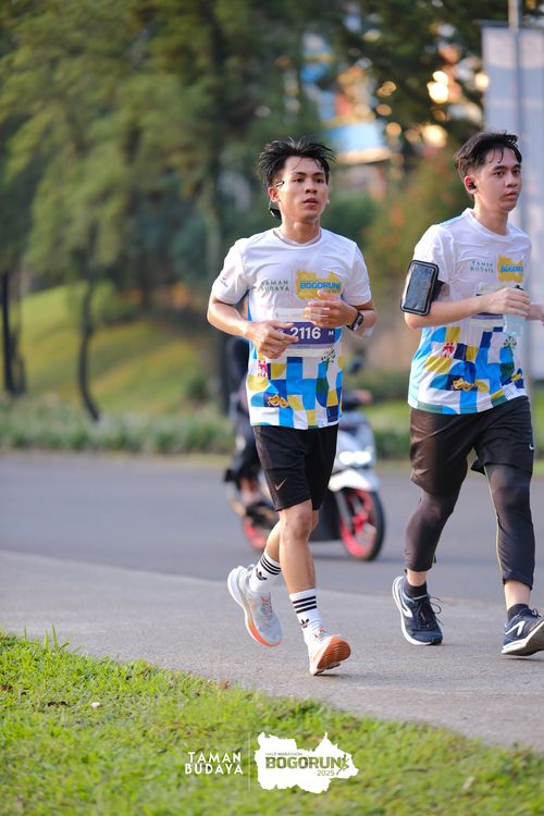 Race photo from Taman Budaya x BOGORUN 2025