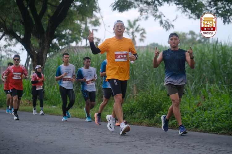 Race photo from Kediri Half Marathon 2025