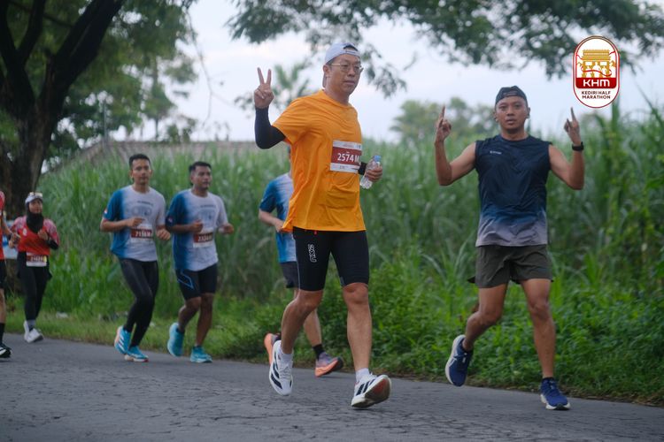 Race photo from Kediri Half Marathon 2025