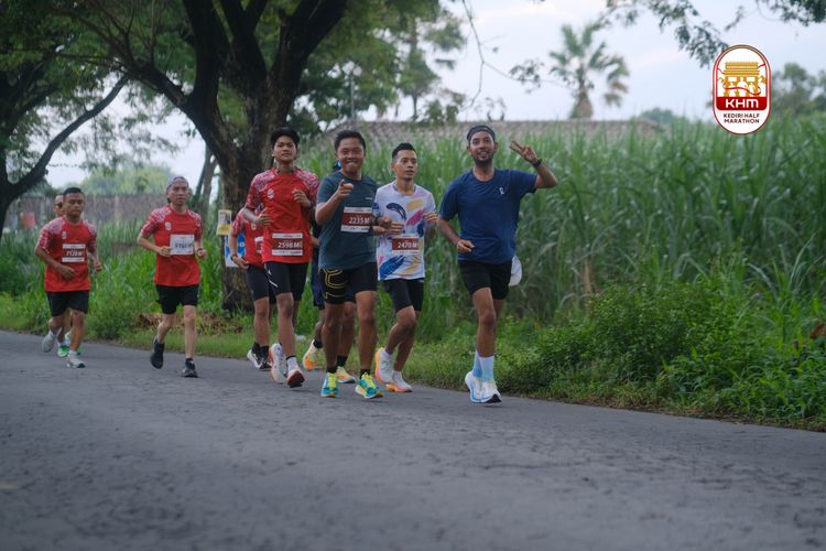 Race photo from Kediri Half Marathon 2025