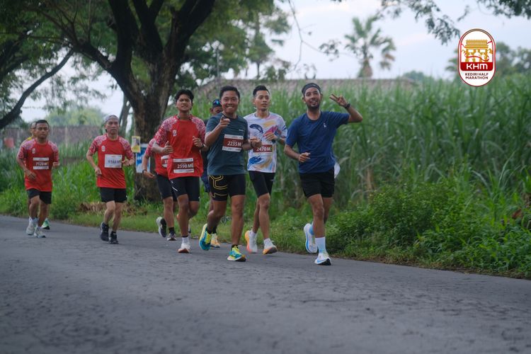 Race photo from Kediri Half Marathon 2025