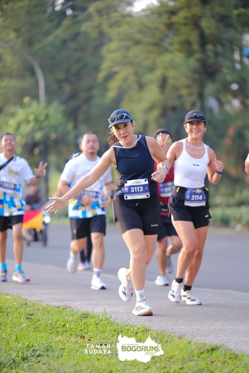 Race photo from Taman Budaya x BOGORUN 2025