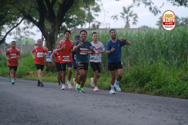 Race photo from Kediri Half Marathon 2025