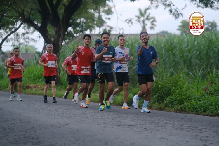 Race photo from Kediri Half Marathon 2025