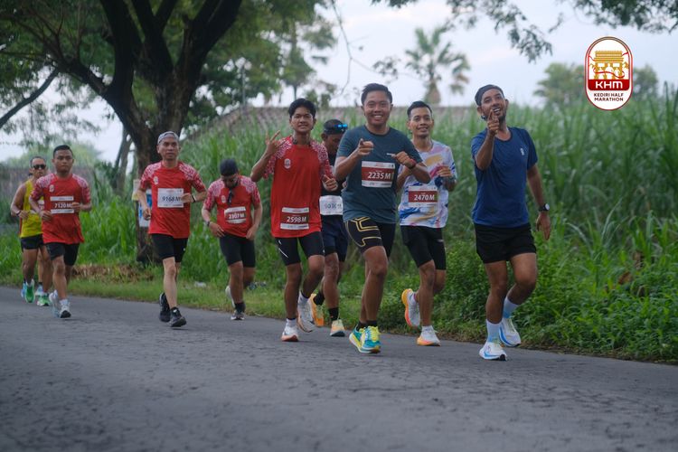Race photo from Kediri Half Marathon 2025