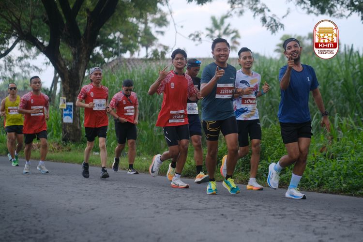 Race photo from Kediri Half Marathon 2025