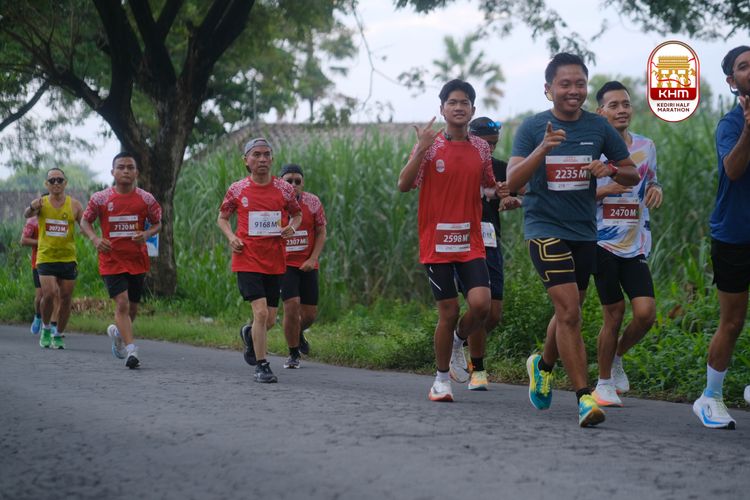 Race photo from Kediri Half Marathon 2025