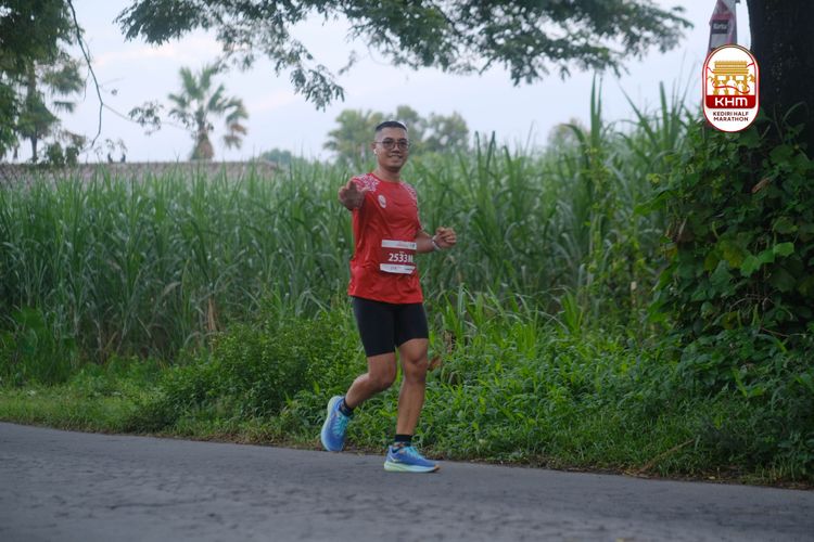 Race photo from Kediri Half Marathon 2025
