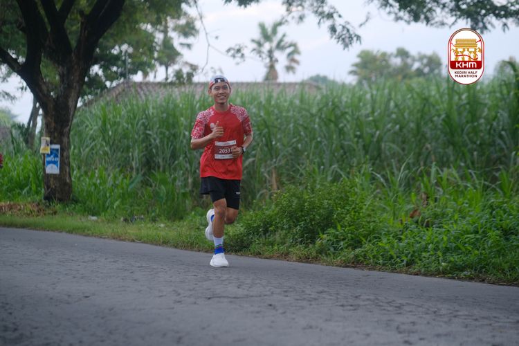 Race photo from Kediri Half Marathon 2025