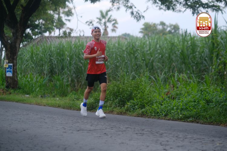 Race photo from Kediri Half Marathon 2025