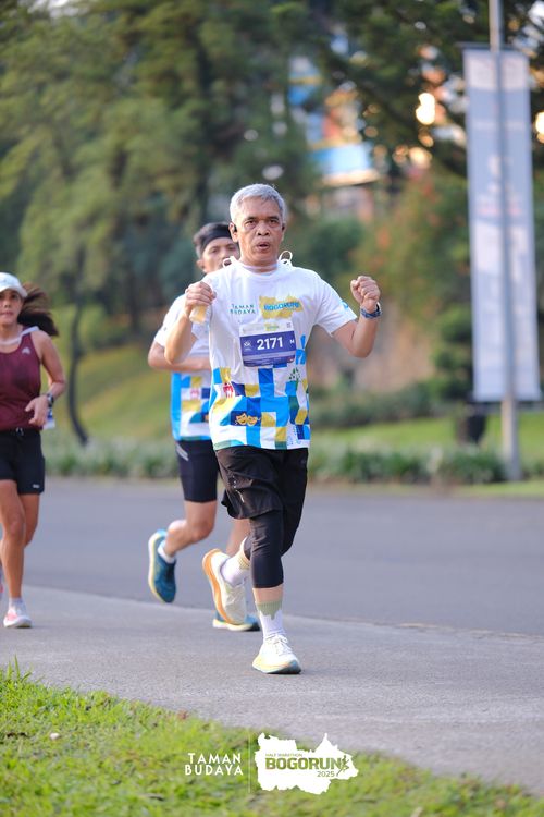 Race photo from Taman Budaya x BOGORUN 2025