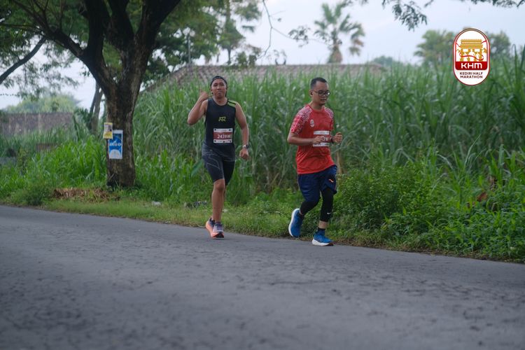 Race photo from Kediri Half Marathon 2025