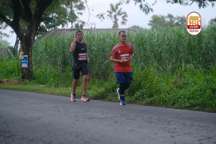 Race photo from Kediri Half Marathon 2025