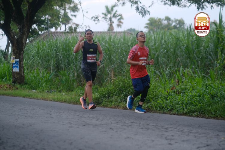 Race photo from Kediri Half Marathon 2025