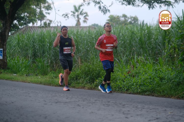 Race photo from Kediri Half Marathon 2025