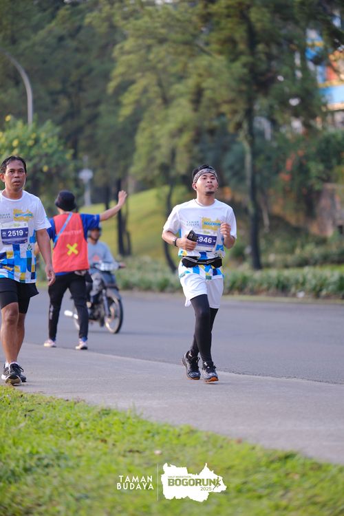 Race photo from Taman Budaya x BOGORUN 2025