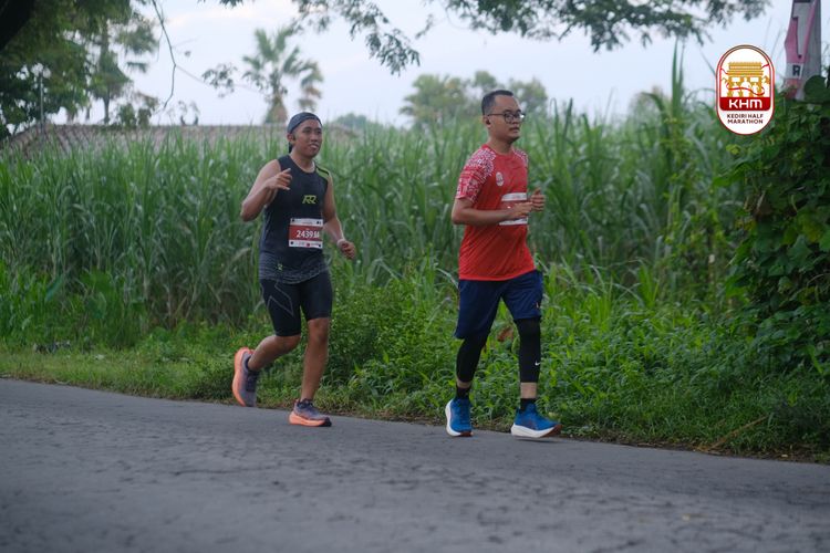Race photo from Kediri Half Marathon 2025
