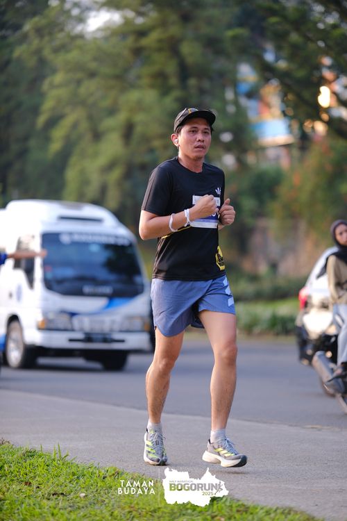 Race photo from Taman Budaya x BOGORUN 2025