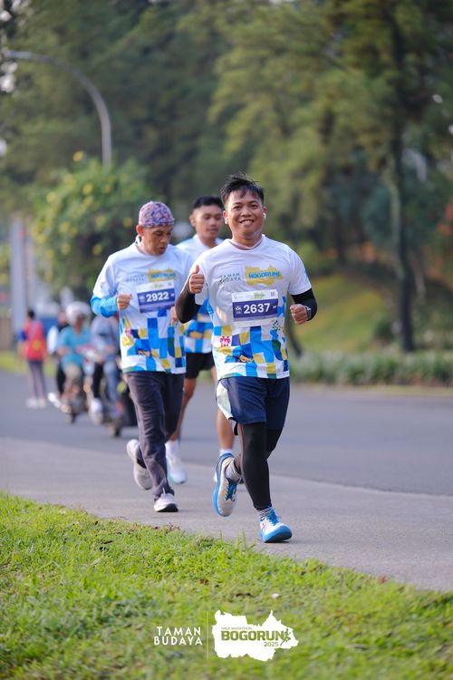 Race photo from Taman Budaya x BOGORUN 2025
