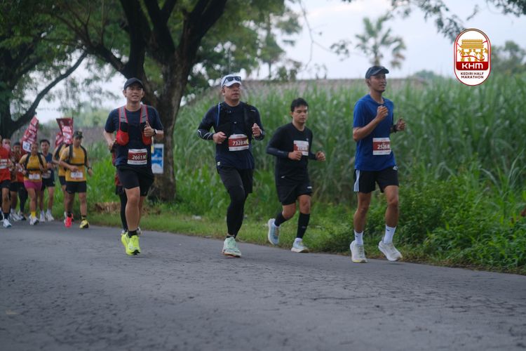 Race photo from Kediri Half Marathon 2025
