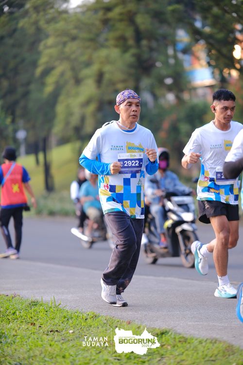 Race photo from Taman Budaya x BOGORUN 2025