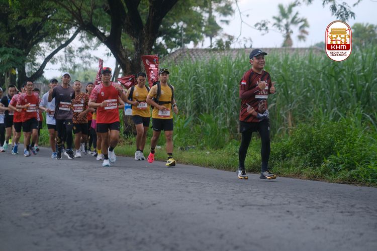Race photo from Kediri Half Marathon 2025