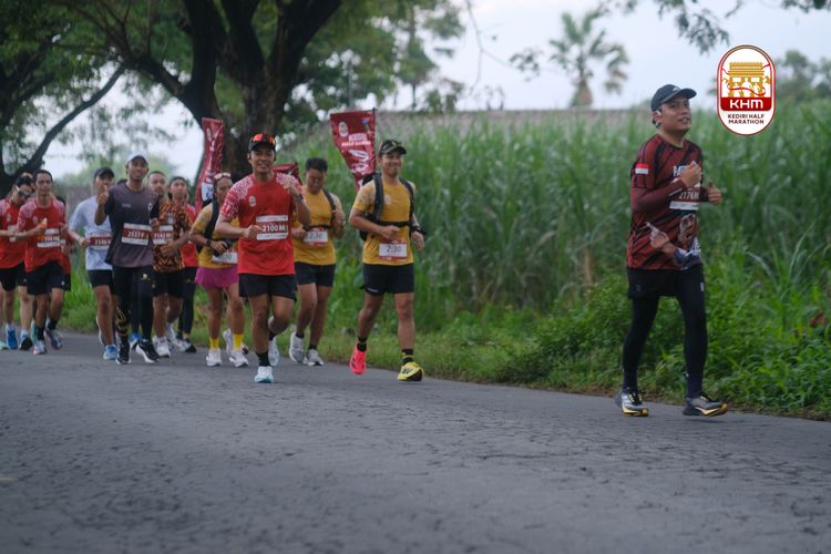 Race photo from Kediri Half Marathon 2025