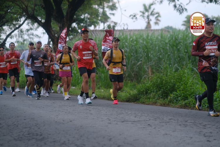 Race photo from Kediri Half Marathon 2025