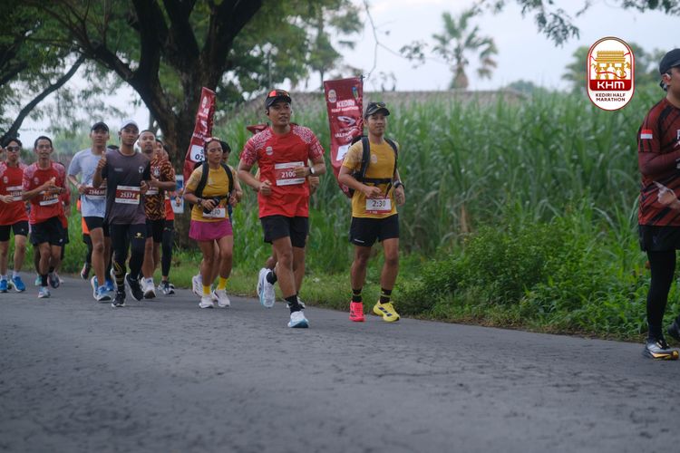 Race photo from Kediri Half Marathon 2025