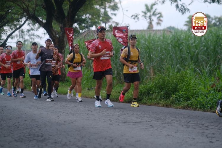 Race photo from Kediri Half Marathon 2025