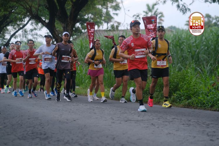 Race photo from Kediri Half Marathon 2025