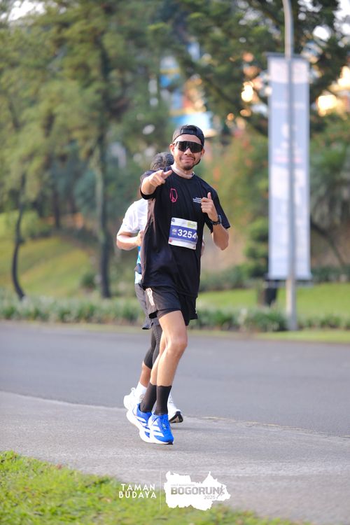 Race photo from Taman Budaya x BOGORUN 2025