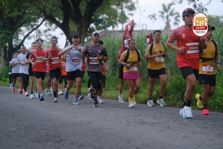 Race photo from Kediri Half Marathon 2025