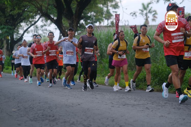 Race photo from Kediri Half Marathon 2025