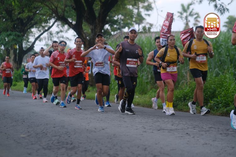 Race photo from Kediri Half Marathon 2025