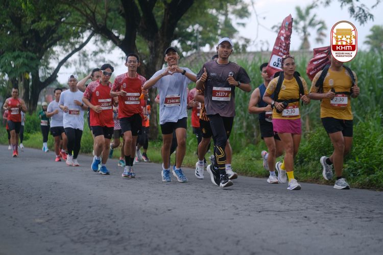 Race photo from Kediri Half Marathon 2025