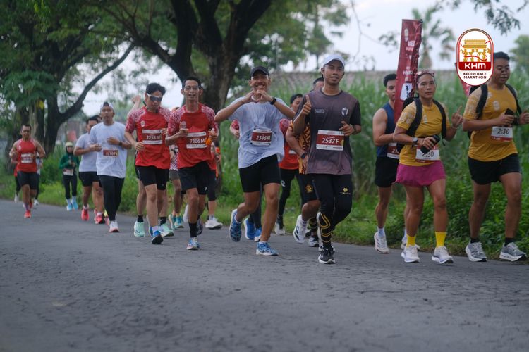Race photo from Kediri Half Marathon 2025