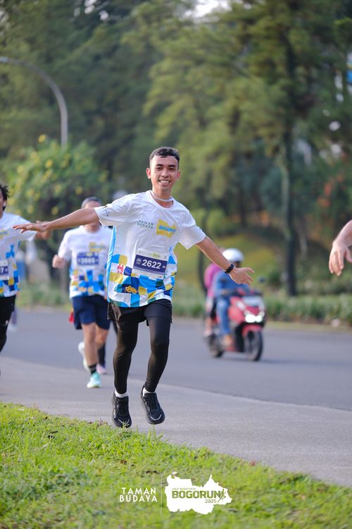 Race photo from Taman Budaya x BOGORUN 2025