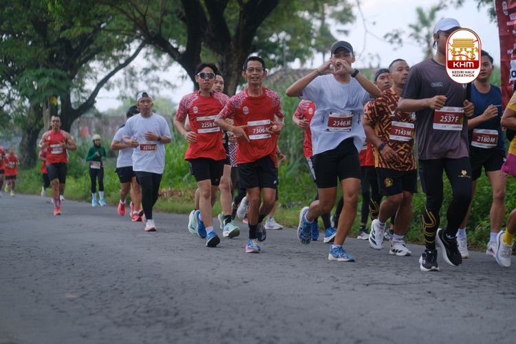 Race photo from Kediri Half Marathon 2025
