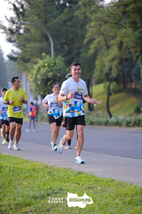 Race photo from Taman Budaya x BOGORUN 2025