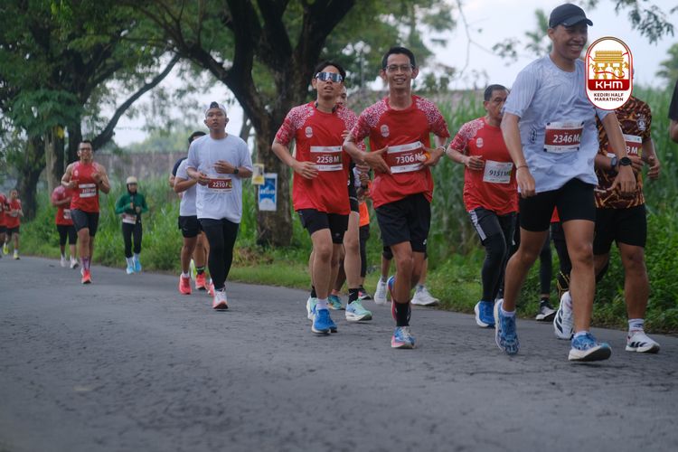 Race photo from Kediri Half Marathon 2025