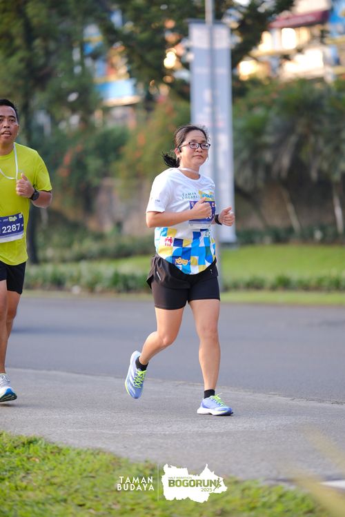 Race photo from Taman Budaya x BOGORUN 2025