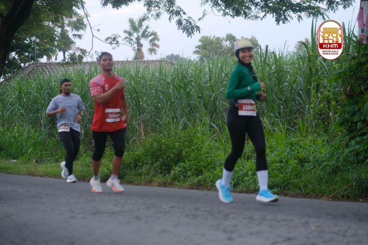 Race photo from Kediri Half Marathon 2025