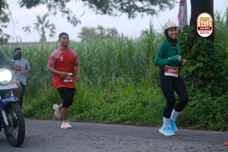 Race photo from Kediri Half Marathon 2025