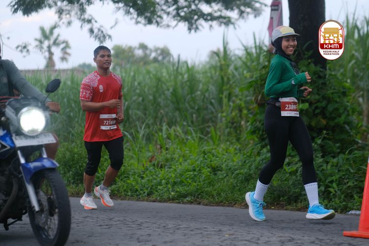 Race photo from Kediri Half Marathon 2025