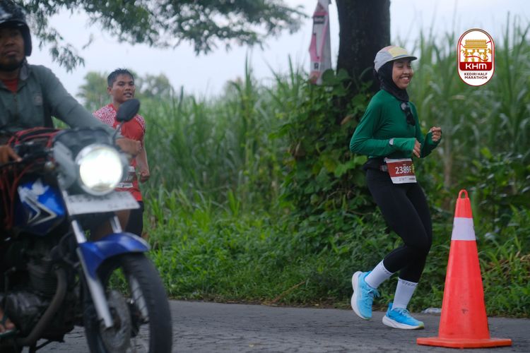 Race photo from Kediri Half Marathon 2025