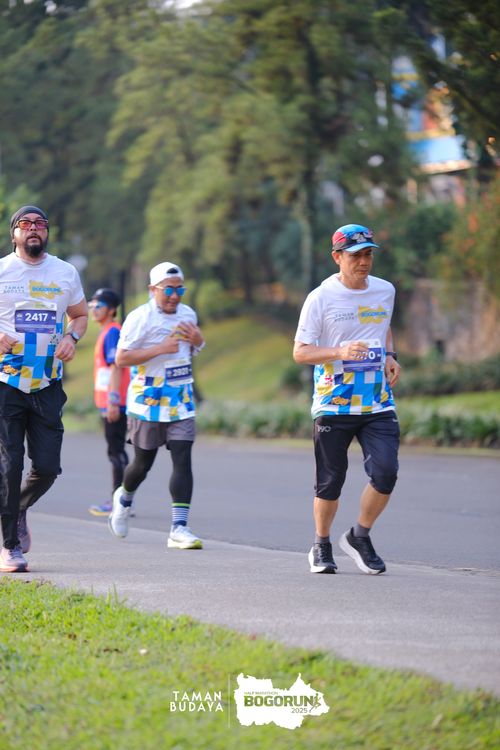 Race photo from Taman Budaya x BOGORUN 2025
