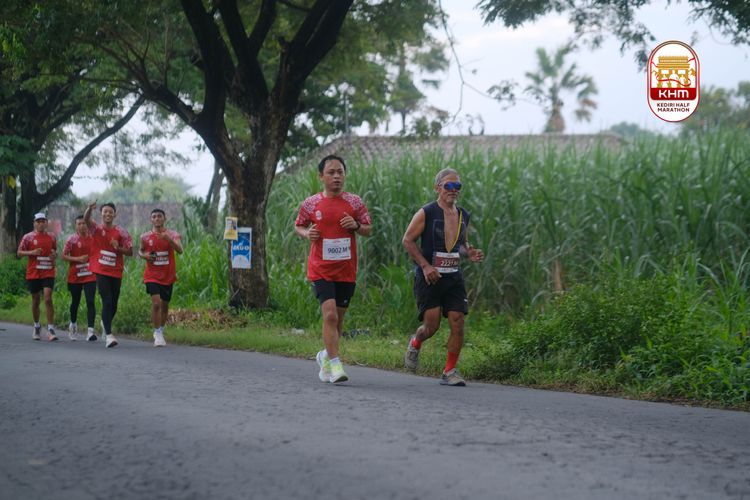 Race photo from Kediri Half Marathon 2025