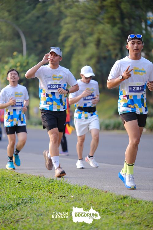 Race photo from Taman Budaya x BOGORUN 2025